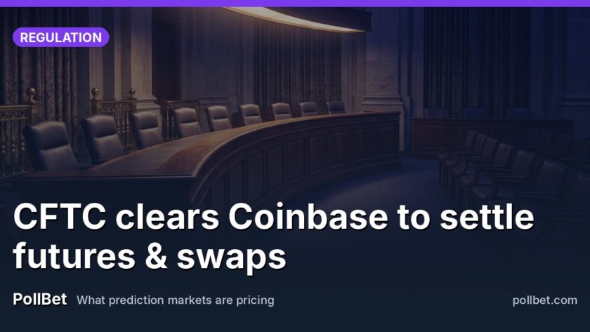 CFTC clears Coinbase to settle futures & swaps