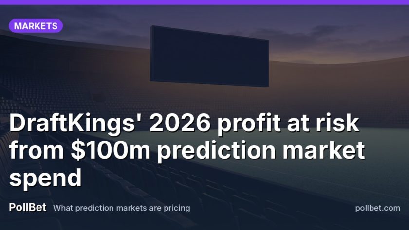 DraftKings' 2026 profit at risk from $100m prediction market spend