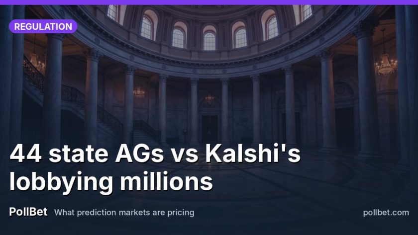44 state AGs vs Kalshi's lobbying millions