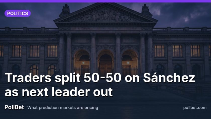 Traders split 50-50 on Sánchez as next leader out